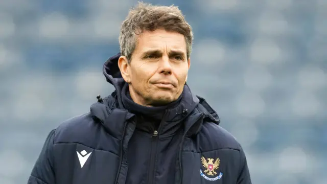 St Johnstone manager Simo Valakari