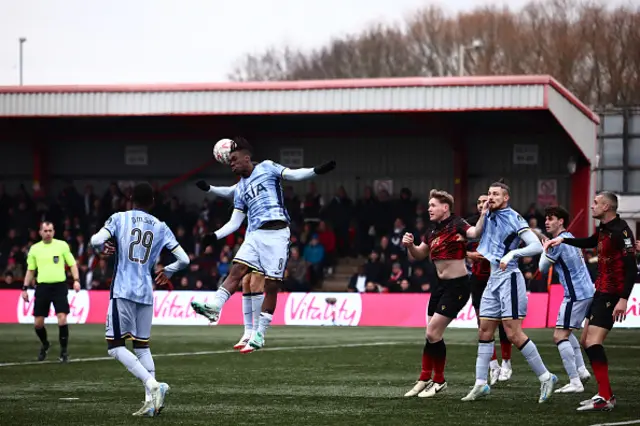 Yves Bissouma wins a header