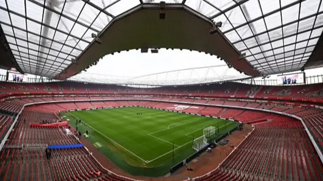 General view inside the stadium