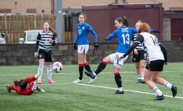 Jane Ross scores for Rangers