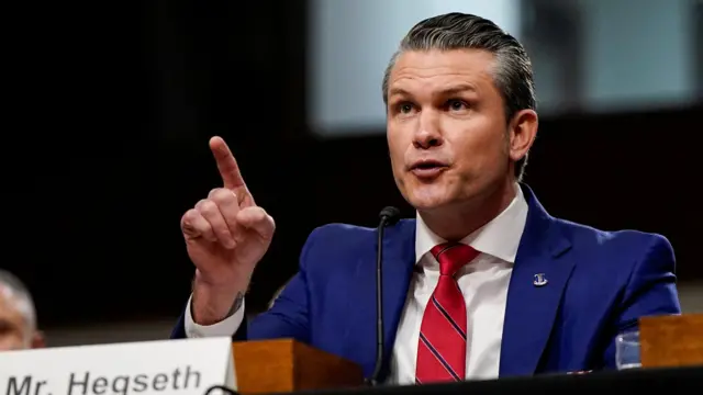 Pete Hegseth speaks