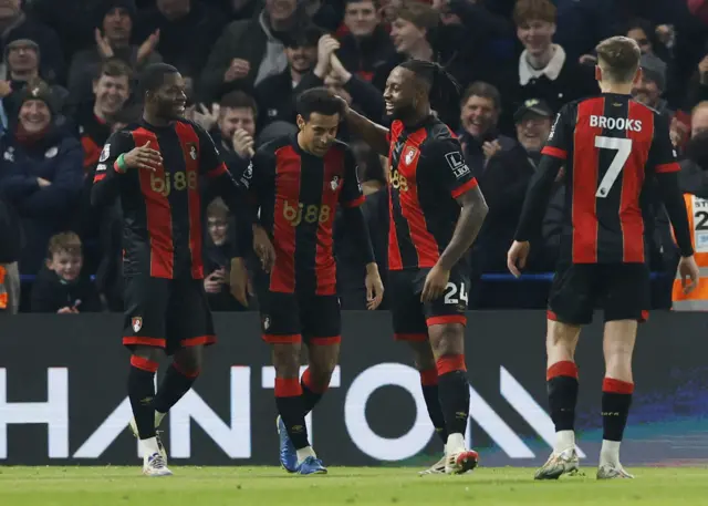 Bournemouth celebrate