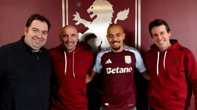 Donyell Malen signs for Aston Villa