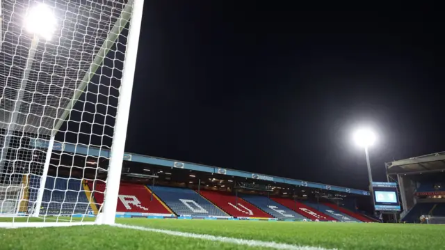 Ewood Park under the floodlights