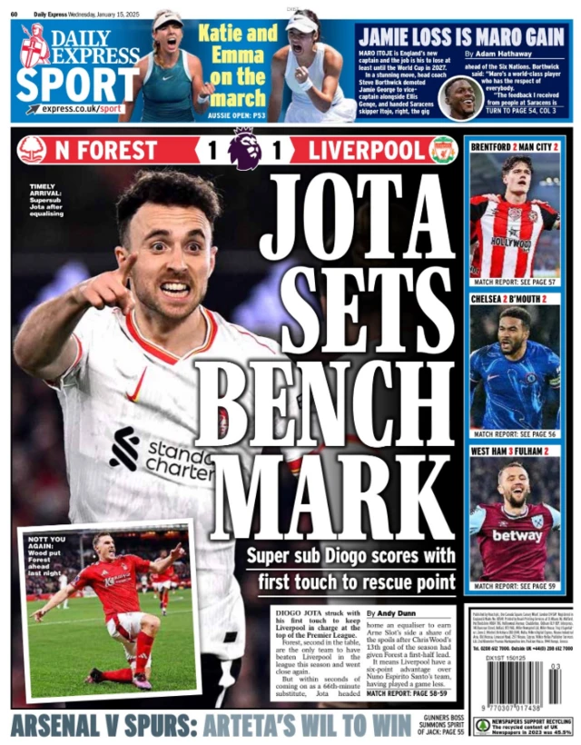 Express back page