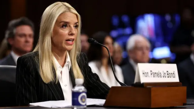 Pam Bondi testifies before the Senate Judiciary Committee