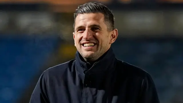 Portsmouth manager John Mousinho