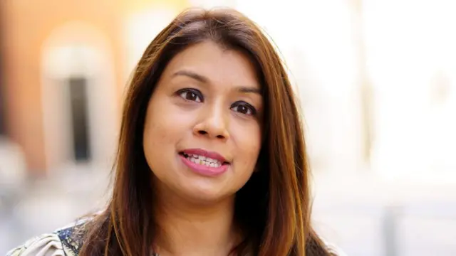 A close-up of file photo of Treasury Minister Tulip Siddiq, who resigned following pressure over an anti-corruption investigation in Bangladesh, which she was named in.