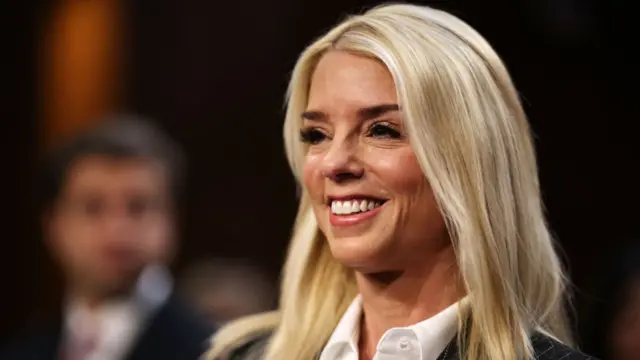 Pam Bondi smiling