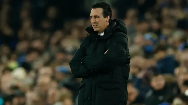 Aston Villa manager Unai Emery