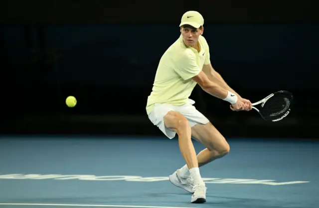 Jannik Sinner at the Australian Open.