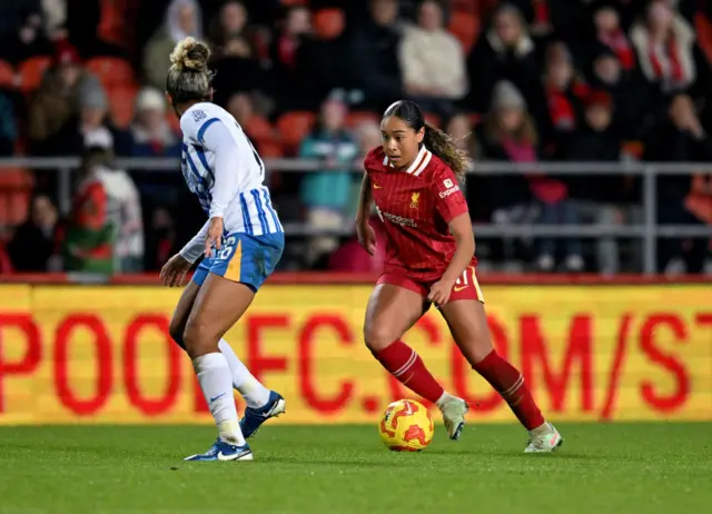 Olivia Smith of Liverpool during the Women's Super League match between Liverpool and Brighton