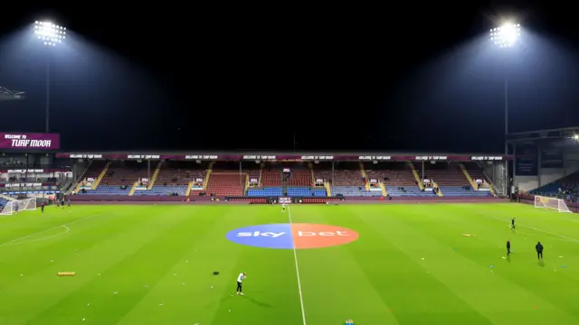 Turf Moor before kick-off