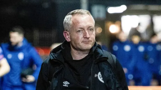 BRECHIN, SCOTLAND - JANUARY 17: Hearts Head Coach Neil Critchley during a Scottish Gas Men's Scottish Cup Fourth Round match between Brechin City and Heart of Midlothian at Glebe Park, on January 17, 2025, in Brechin, Scotland. (Photo by Paul Devlin / SNS Group)