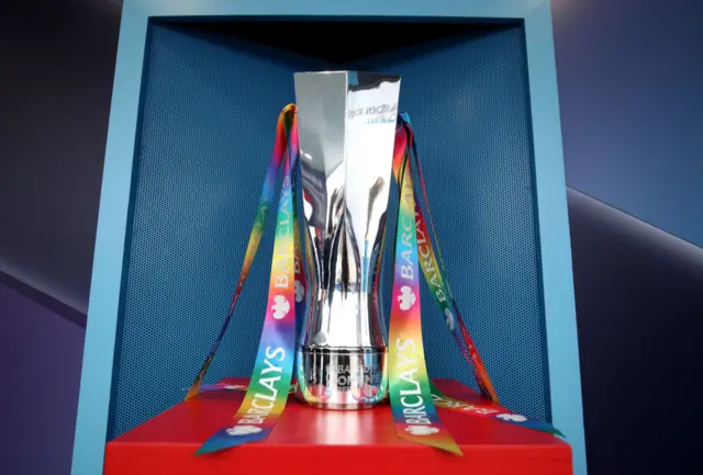 Women's Super League trophy