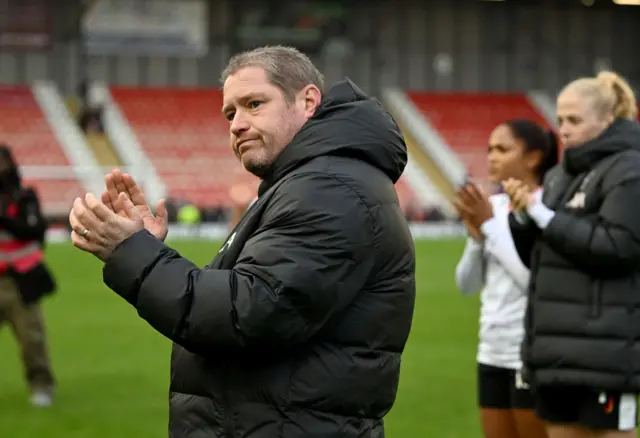 Matt Beard applauding