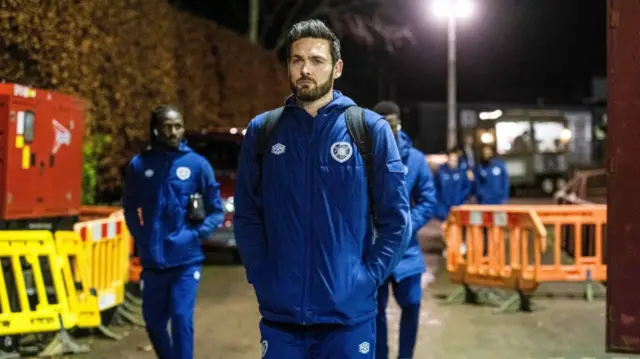 Hearts' Craig Gordon during a Scottish Gas Men's Scottish Cup Fourth Round match between Brechin City and Heart of Midlothian at Glebe Park, on January 17, 2025, in Brechin, Scotland. (Photo by Paul Devlin / SNS Group)