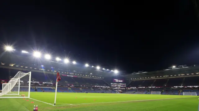 Turf Moor before kick-off