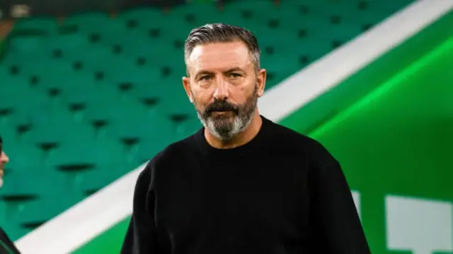 Kilmarnock Manager Derek McInnes pre-match during a Scottish Gas Men's Scottish Cup Fourth Round match between Celtic and Kilmarnock at Celtic Park, on January 18, 2025, in Glasgow, Scotland. (Photo by Craig Williamson / SNS Group)