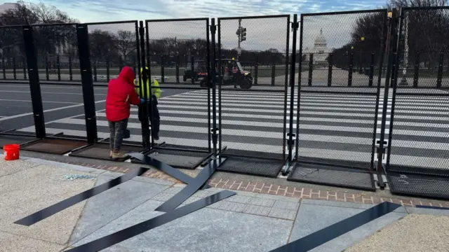 Security bars are installed