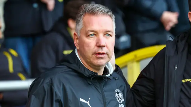 Perteborough United manager Darren Ferguson