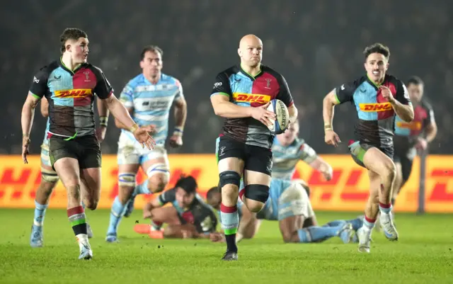 Quins break