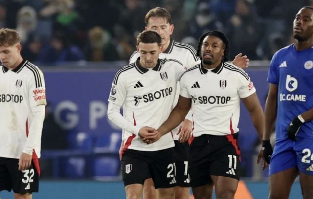 Fulham's Adama Traore celebrates