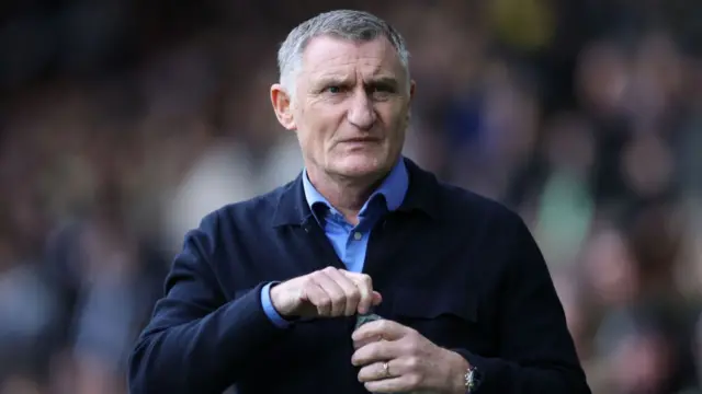 West Brom manager Tony Mowbray