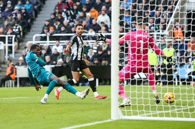 Dango Ouattara of Bournemouth second half goal was ruled out after a VAR