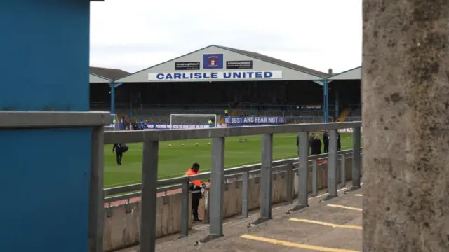 A general view of Carlisle's Brunton Park