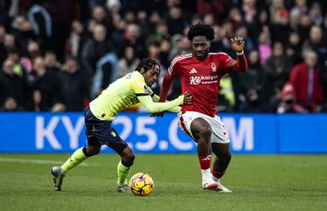 Nottingham Forest's Ola Aina