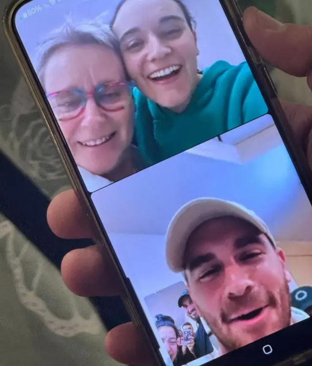 Picture of video call