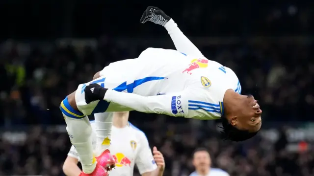 Largie Ramazani celebrates his goal against Sheffield Wednesday