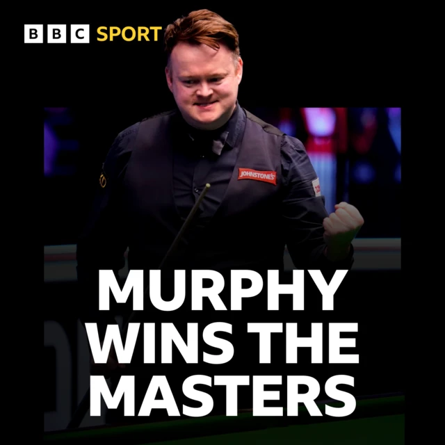 Shaun Murphy wins the Masters