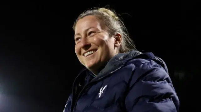 Crystal Palace manager Laura Kaminski