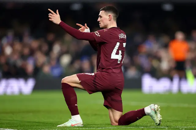 Phil Foden of Manchester City celebrates