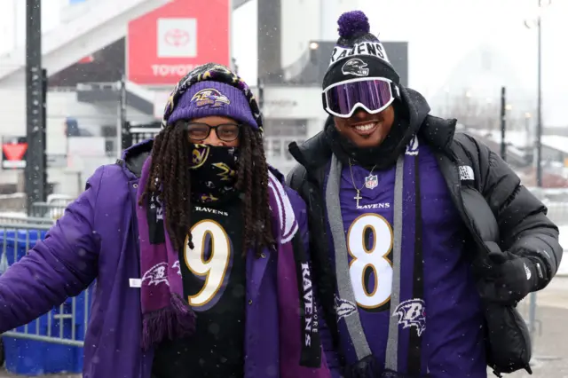 Baltimore Ravens fans