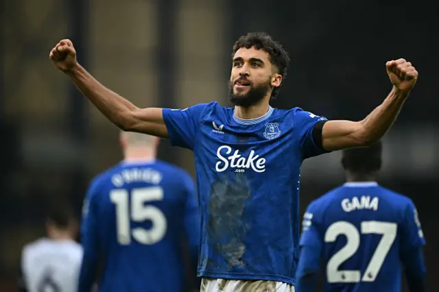 Dominic Calvert-Lewin celebrates