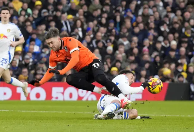 Ethan Ampadu tackles Josh Windass