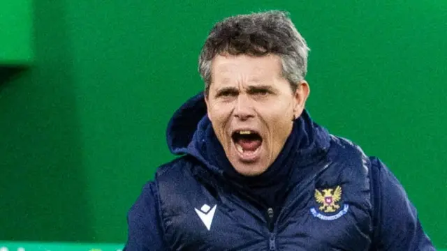 St Johnstone manager Simo Valakari