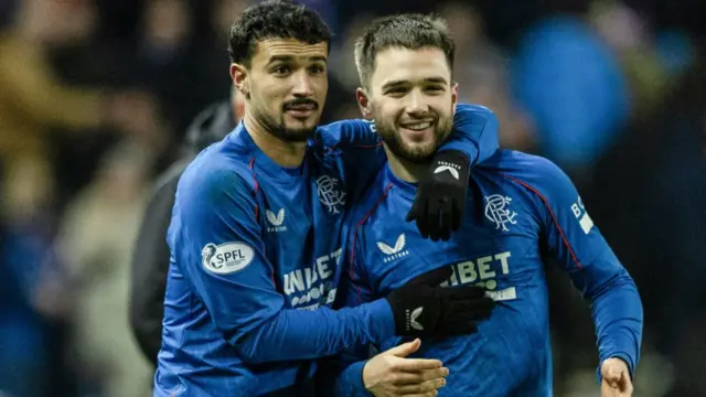 FT: Rangers 3-0 Celtic