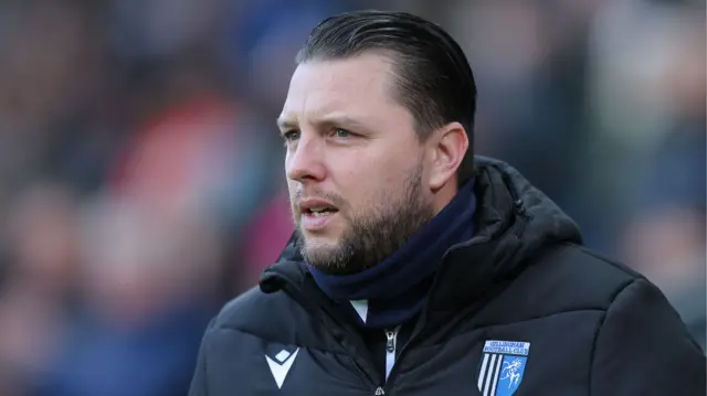 Gillingham head coach Mark Bonner