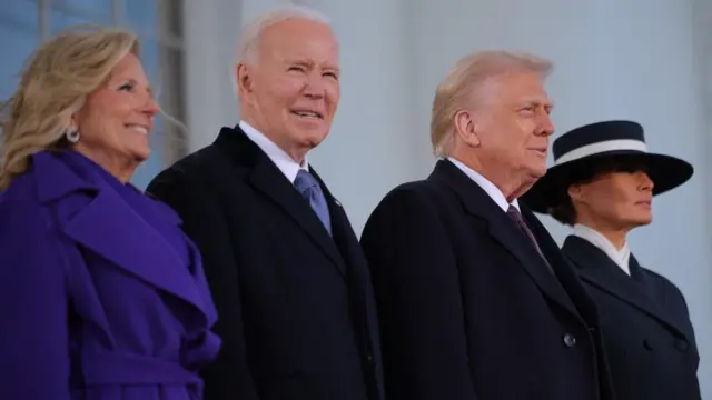 Jill Biden Joe Biden Donald Trump and Melania