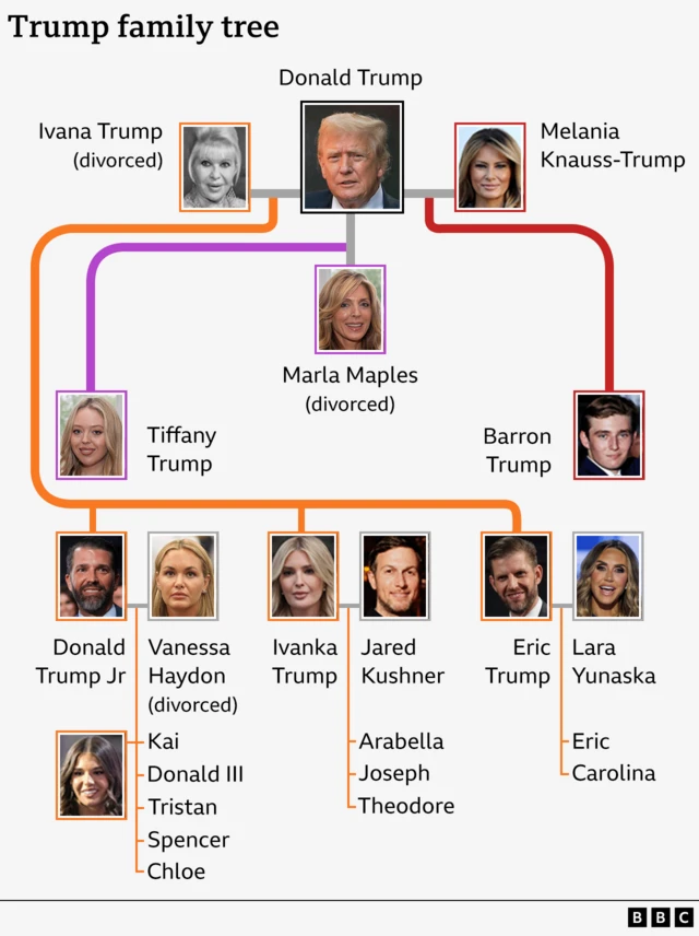 Trump family tree