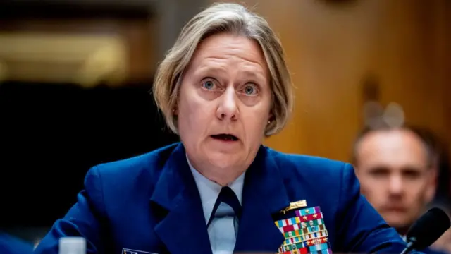 Former US Coast Guard Commandant Admiral Linda Lee Fagan