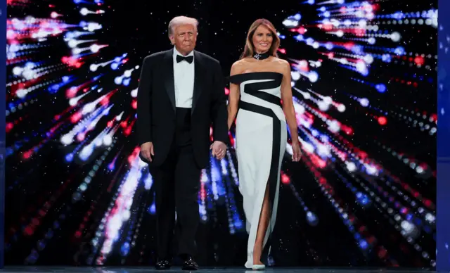 Donald Trump and Melania Trump