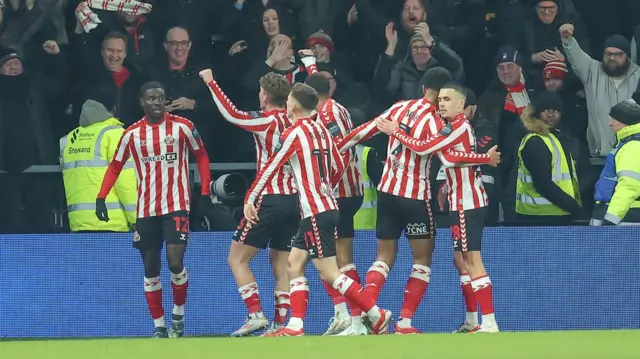 Sunderland celebrate