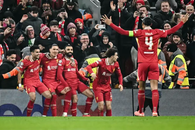 Liverpool celebrate