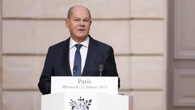 German Chancellor Olaf Scholz