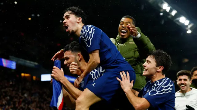 PSG celebrate